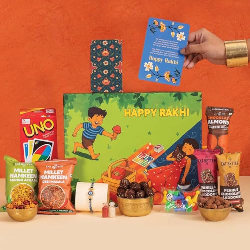 Rakhi Gift Hamper for Brother – 10-Item Celebration 